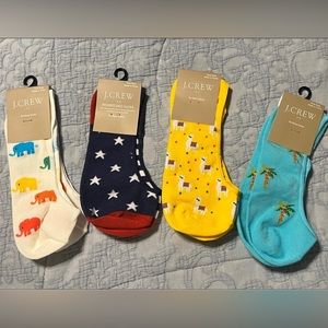 J. Crew no-show socks